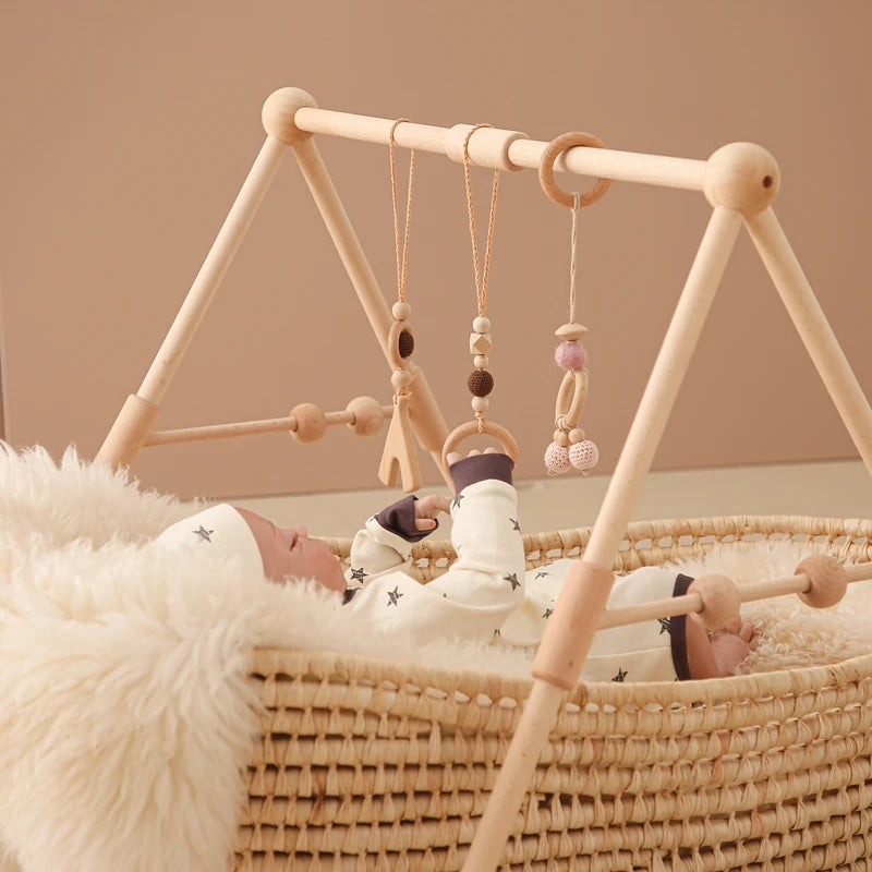 Foldable Play Gym Frame Activity Gym Baby Room Decorations Toy