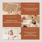Foldable Play Gym Frame Activity Gym Baby Room Decorations Toy