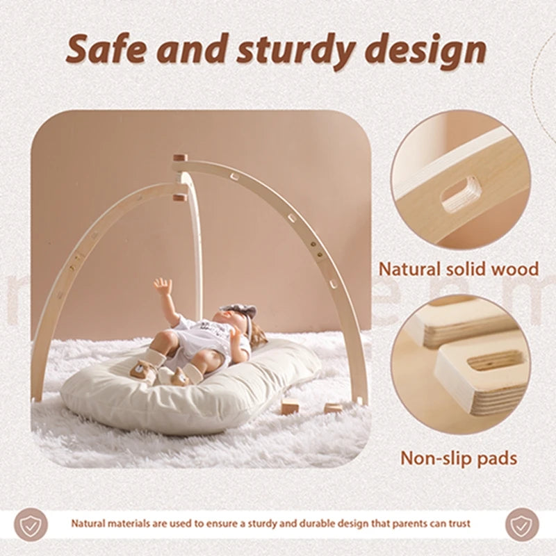 Foldable Play Gym Frame Activity Gym Baby Room Decorations Toy