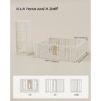 Infant Play Yard, Durable Plastic Playpen for 0-3 Years Olds, 71 x 59 Safe Play Area, Indoor/Outdoor Baby Fence