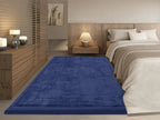 2cm Thick Memory Foam Playpen Mat With Non-slip Bottom For Living Room Soft Velvet Minimalist Carpet Kids Rugs