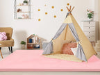2cm Thick Memory Foam Playpen Mat With Non-slip Bottom For Living Room Soft Velvet Minimalist Carpet Kids Rugs