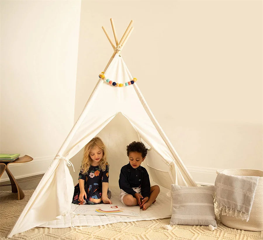 Portable Kid Tent 1.6M Children's Play House Wigwam Teepee Tipi Toddler